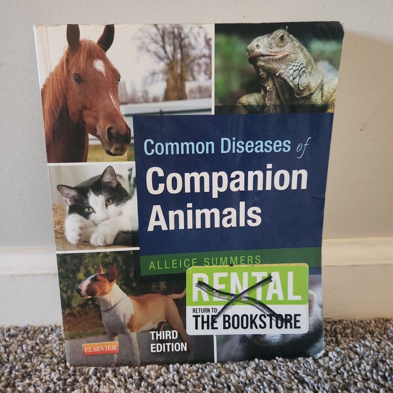 Common Diseases of Companion Animals