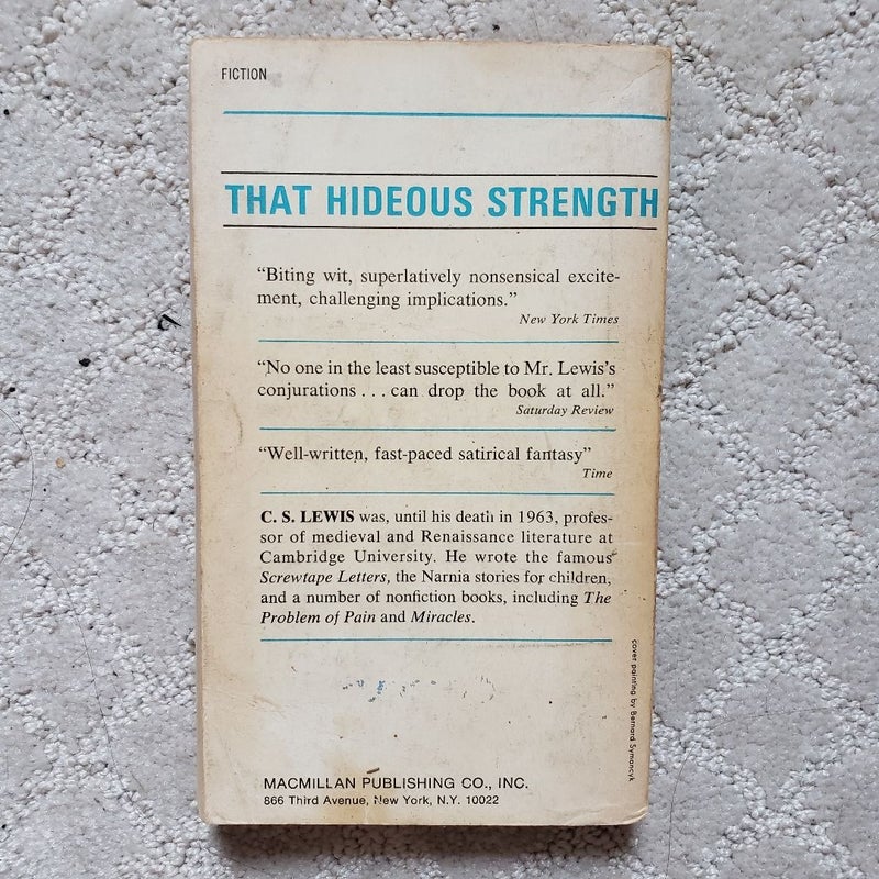That Hideous Strength (17th MacMillan Printing, 1976)