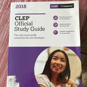 CLEP Official Study Guide 2018