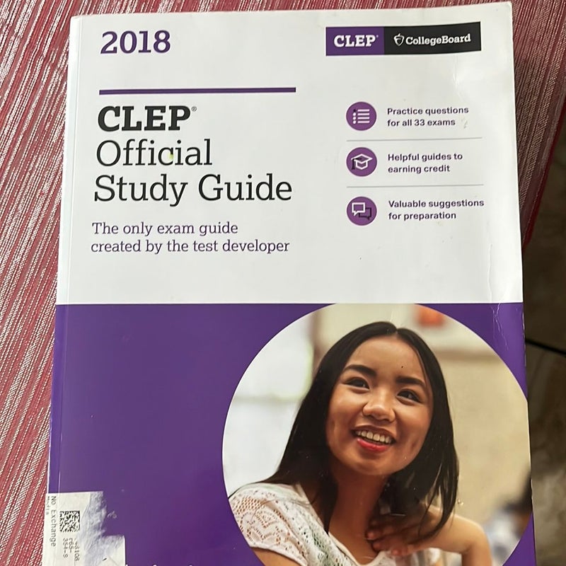 CLEP Official Study Guide 2018