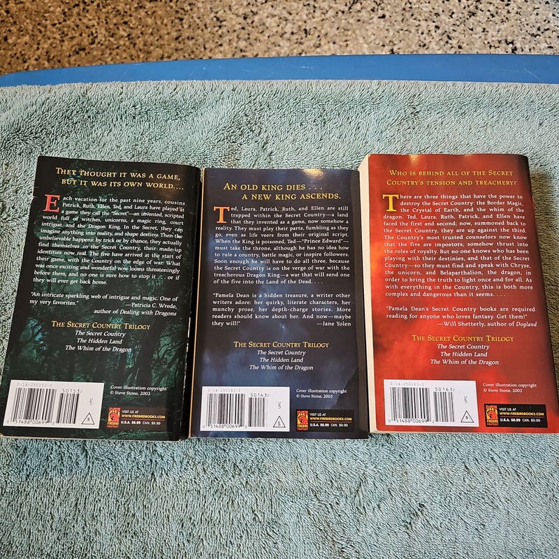 The Secret Country Trilogy Vols 1,2,3 included