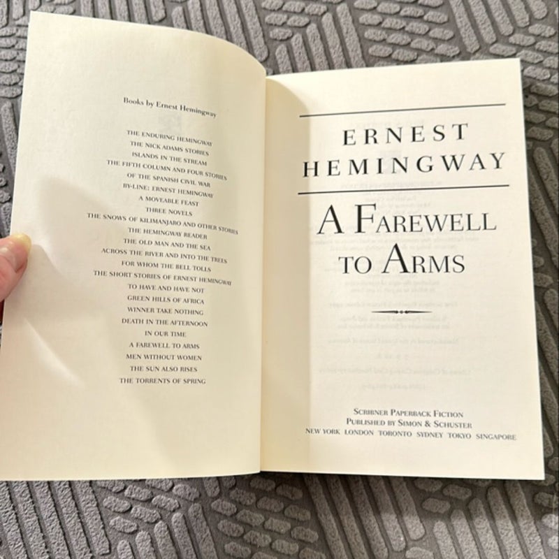 A Farewell to Arms