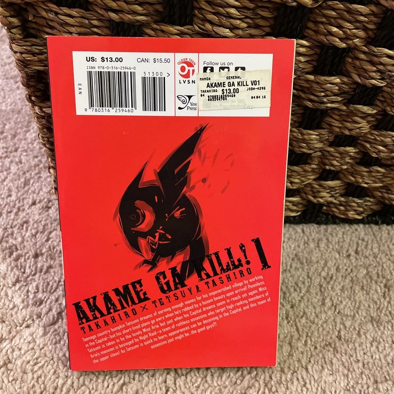 Akame Ga KILL!, Vol. 1