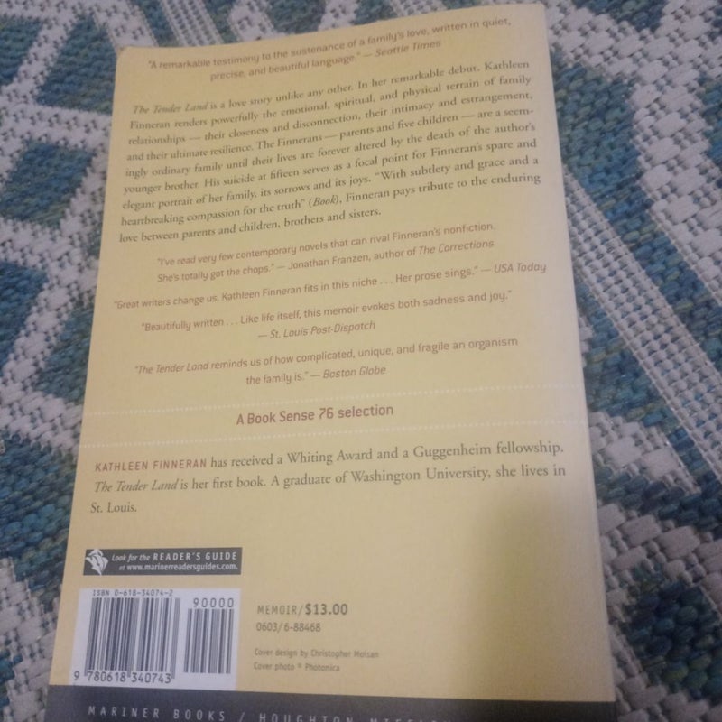 The Tender Land SIGNED COPY 1st Ed.