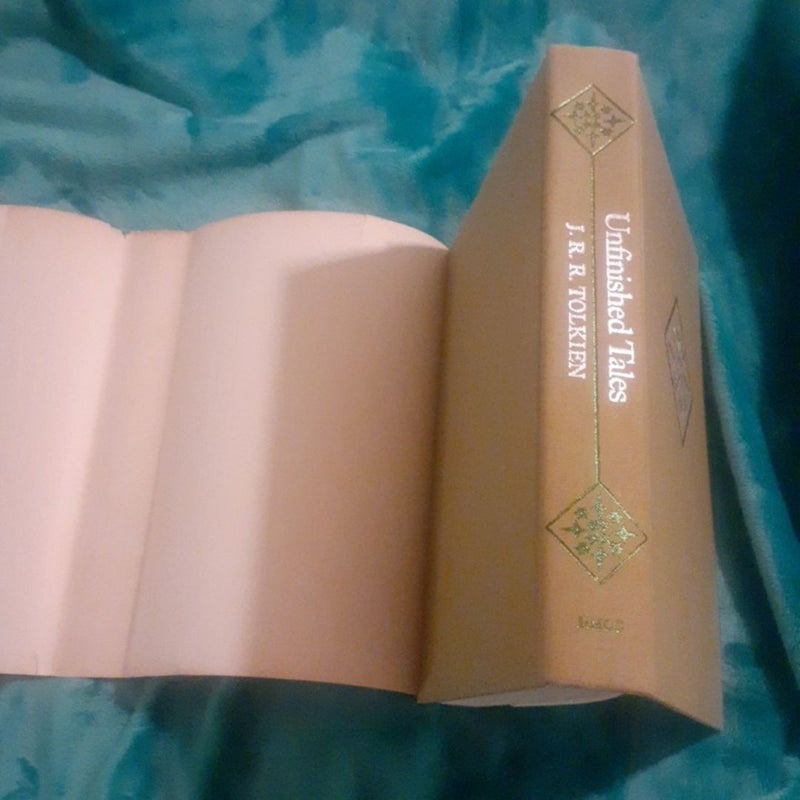 Unfinished Tales By J.R.R. Tolkien First American Edition / 1st Printing Hardcover book!