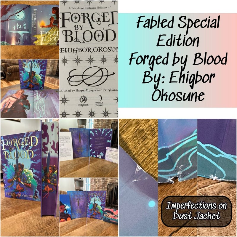 Forged by Blood **SIGNED**