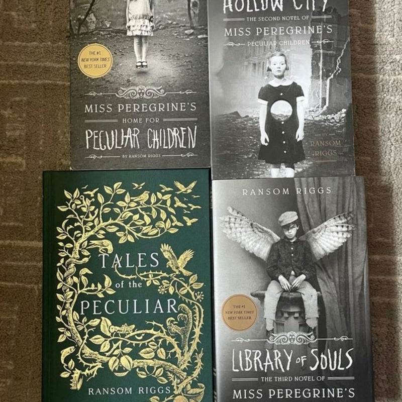 Miss Peregrine’s Home For Peculiar Children: SET Books 1-3 + Tales of the Peculiar