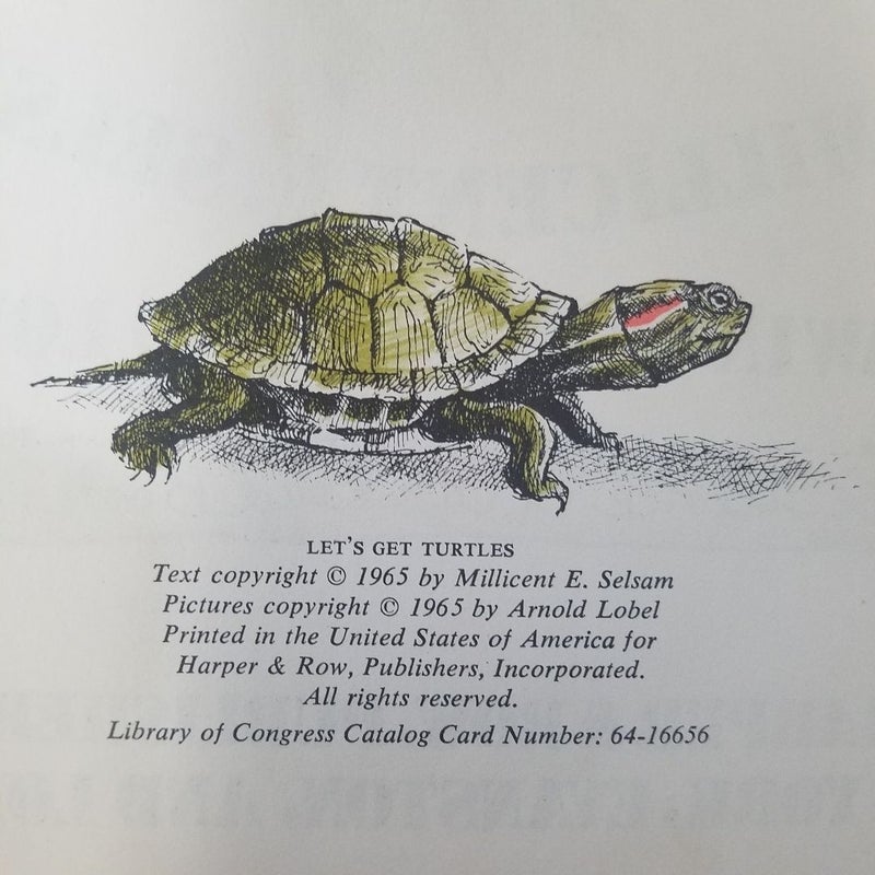 Let's Get Turtles 1965 (A Science I Can Read Book)