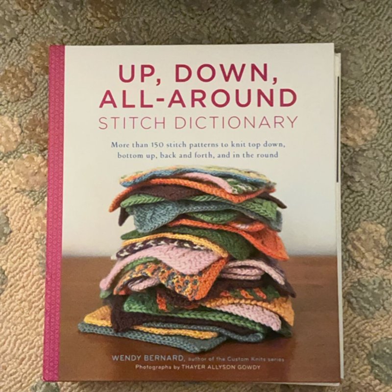 Up, down, All-Around Stitch Dictionary