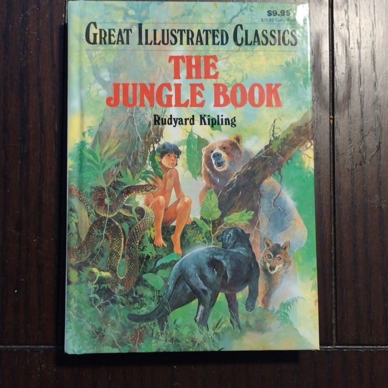 The Great Illustrated Classics: Gulliver's Travels, The Jungle Book, and Oliver Twist.