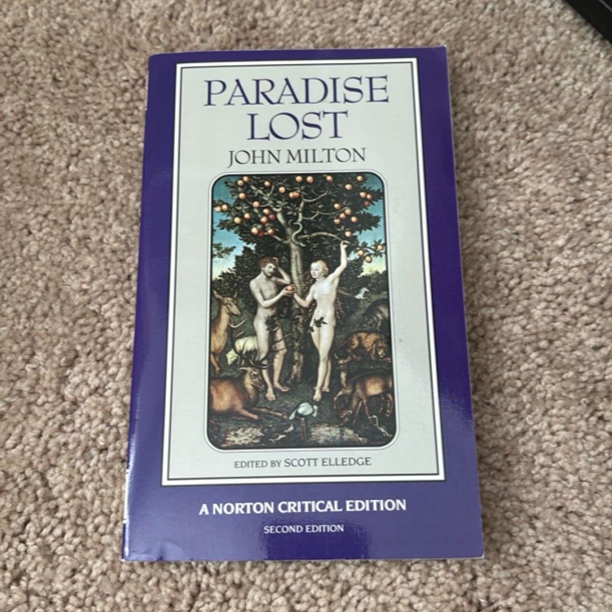 Paradise Lost by John Milton, Gordon Teskey