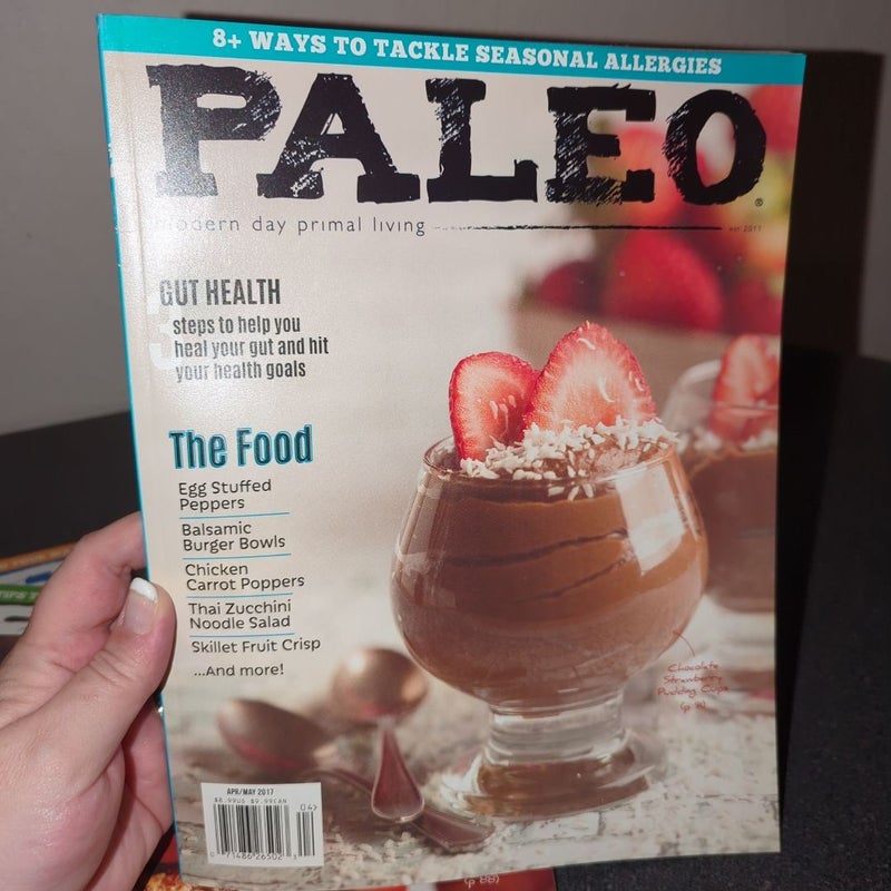 Set of 6 Paleo Magazines