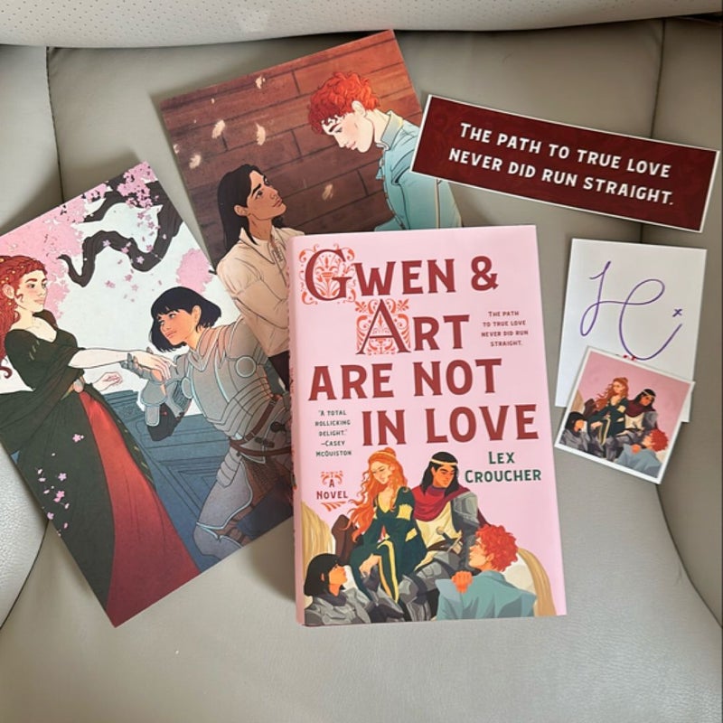 Gwen and Art Are Not in Love *signed*