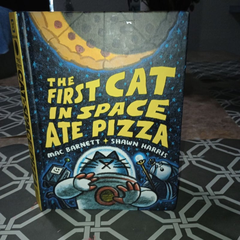 The first cat in space ate pizza 