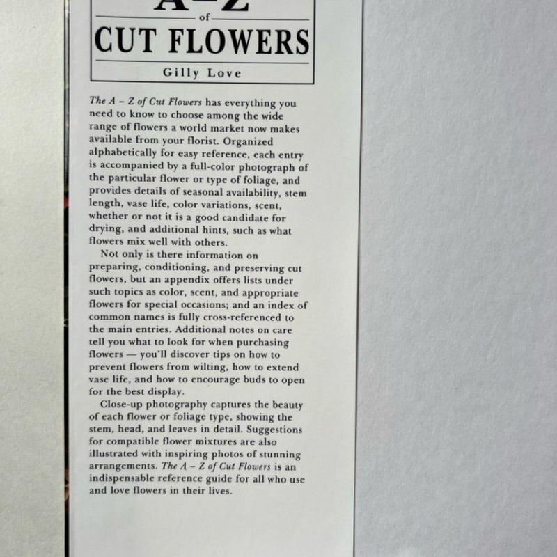 The A-Z of Cut Flowers