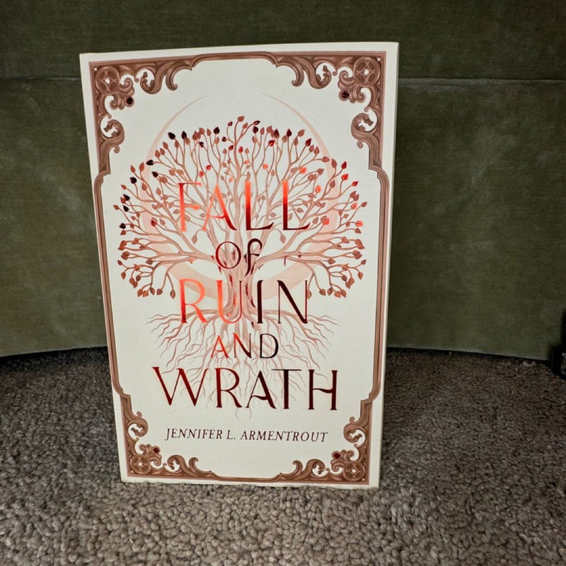 Fall of Ruin and Wrath - Bookish Box - Signed