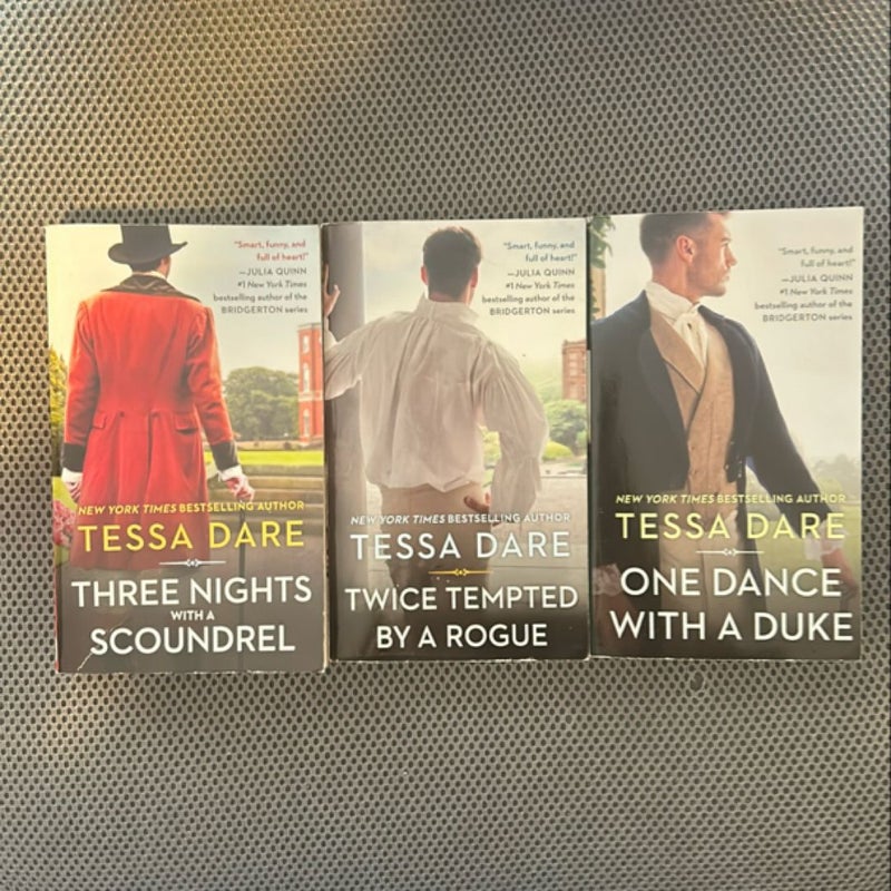 One Dance with a Duke, Twice tempted by and Rouge, and Three nights with a scoundrel Bundle