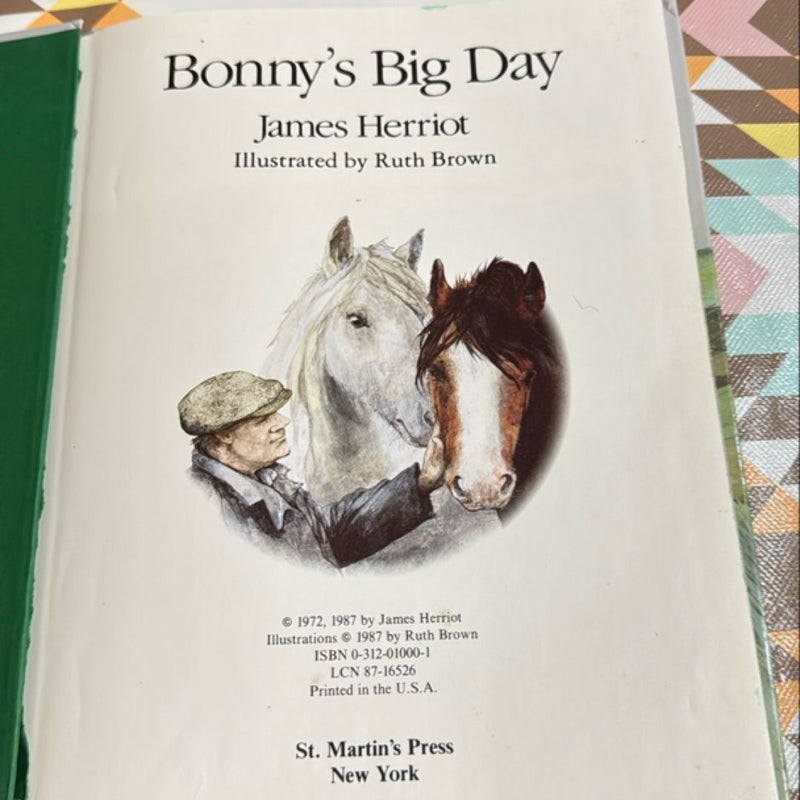 Bonny's Big Day