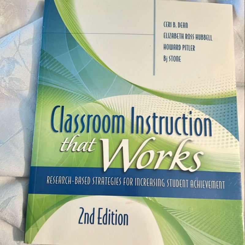 Classroom Instruction That Works