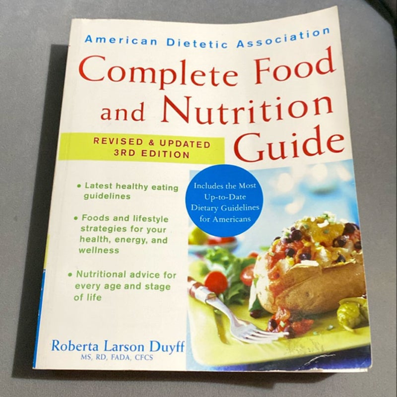 American Dietetic Association Cooking Healthy Across America