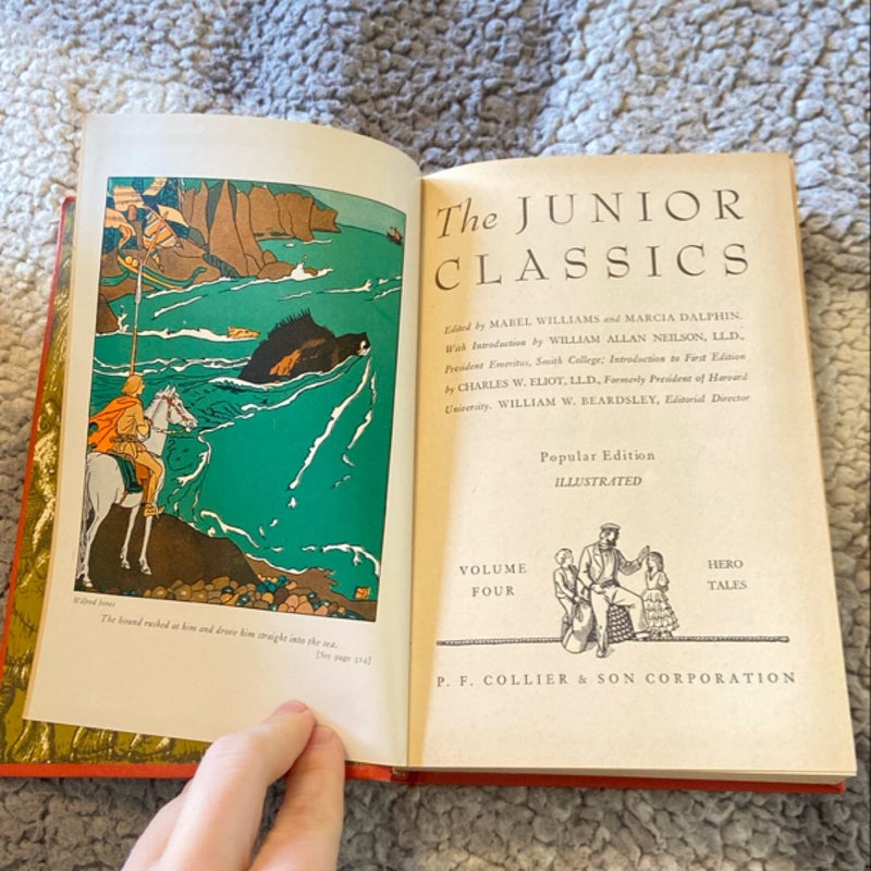 The junior classics: hero tales