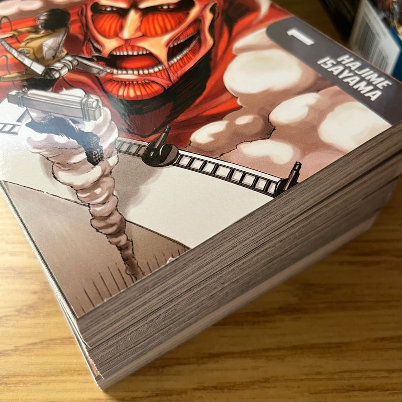 Attack on Titan Season 1 Part 1 Manga Box Set