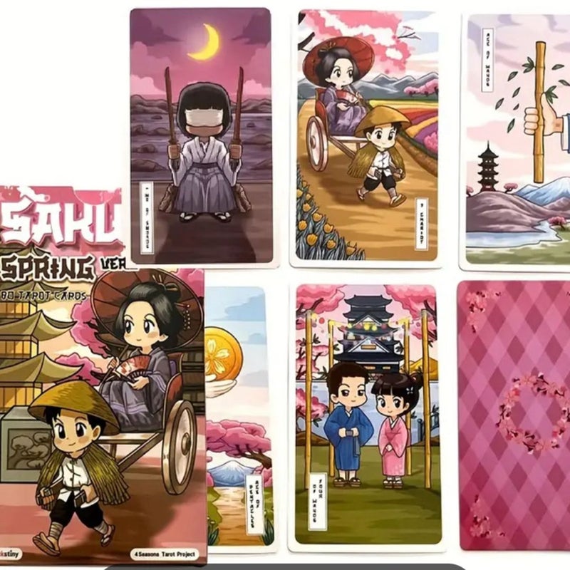 Sakura Springs Ver 2. Tarot Deck