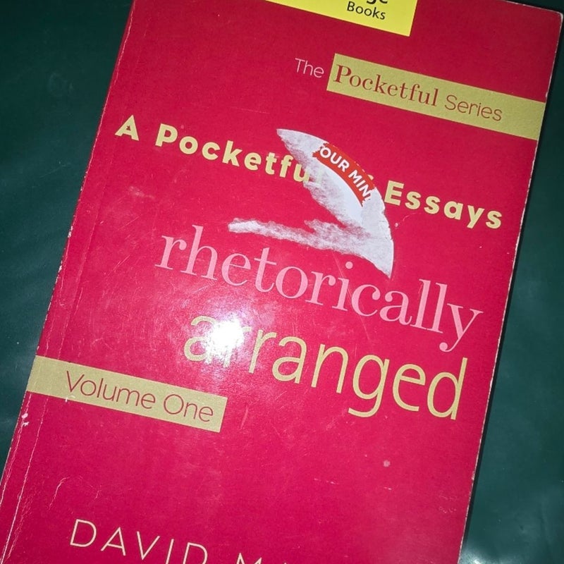 Cengage Advantage Books: a Pocketful of Essays