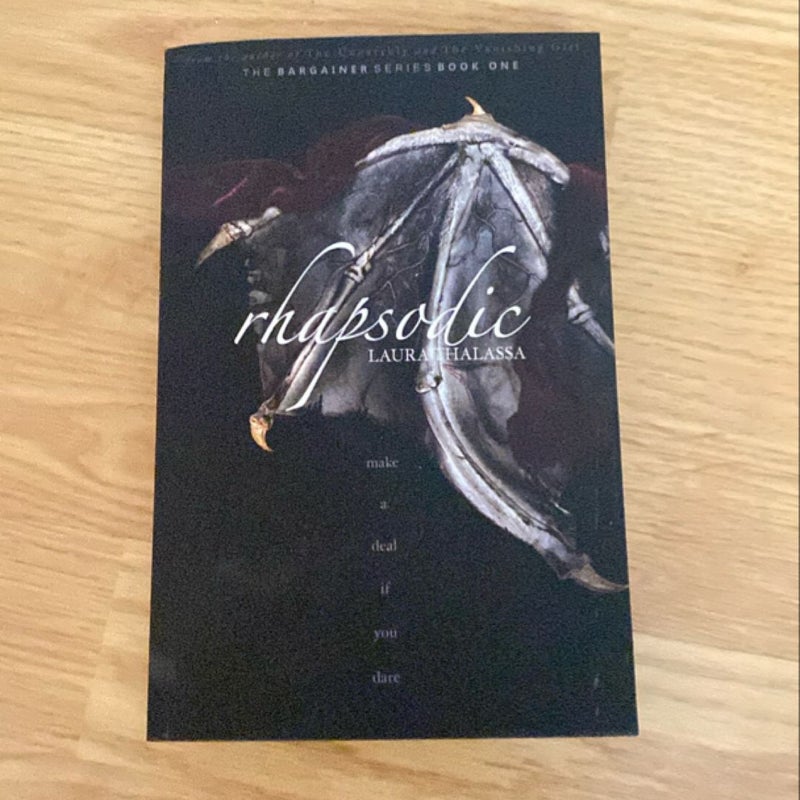 Rhapsodic (the Bargainers Book 1) OOP COVER