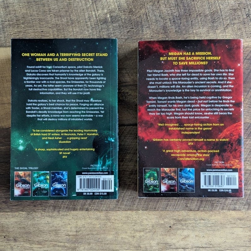 The Shoal Sequence: Stealing Light, Nova War, Marauder