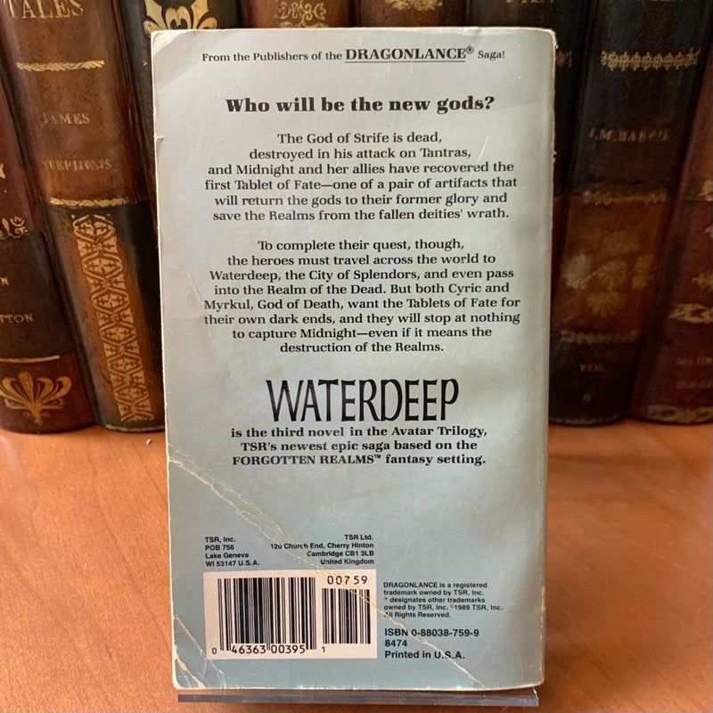 Waterdeep, Avatar 3, First Edition First Printing