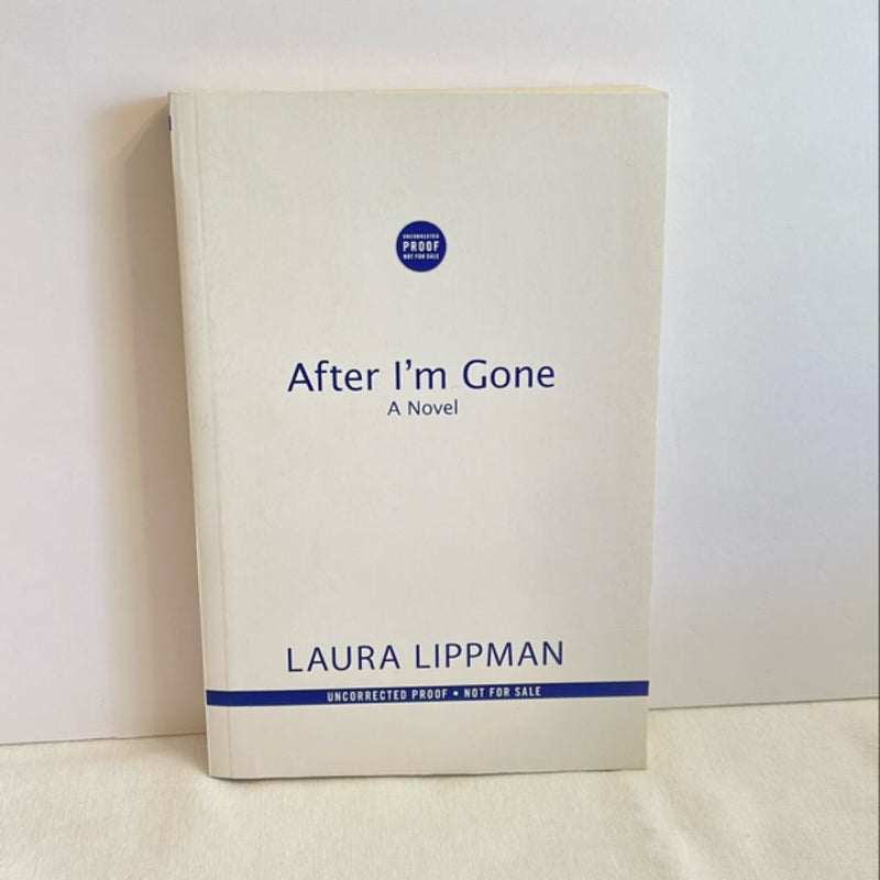 After I'm Gone ARC