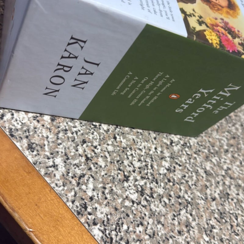 The Mitford Years book lot with box 6 books