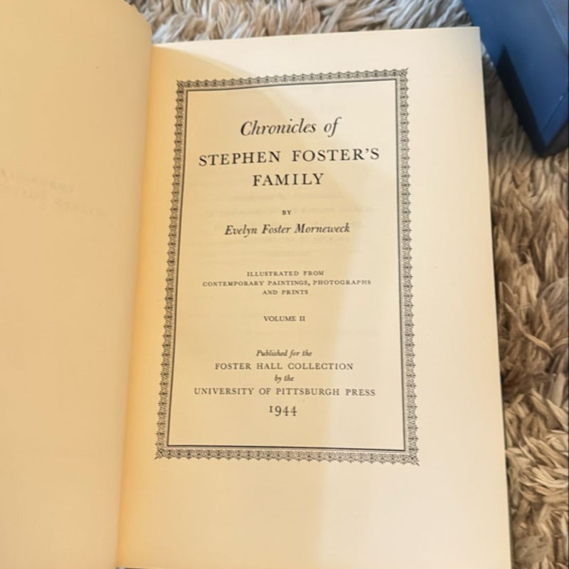 Chronicles of Stephen Foster’s Family (1944)