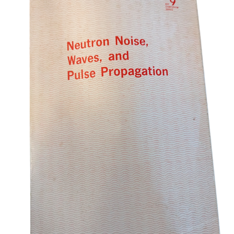 Neutron Noise, Waves, and Pulse Propagation 