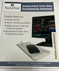 VectorVest - Two-Day Investment Seminar,Agenda & Workbook (2015)