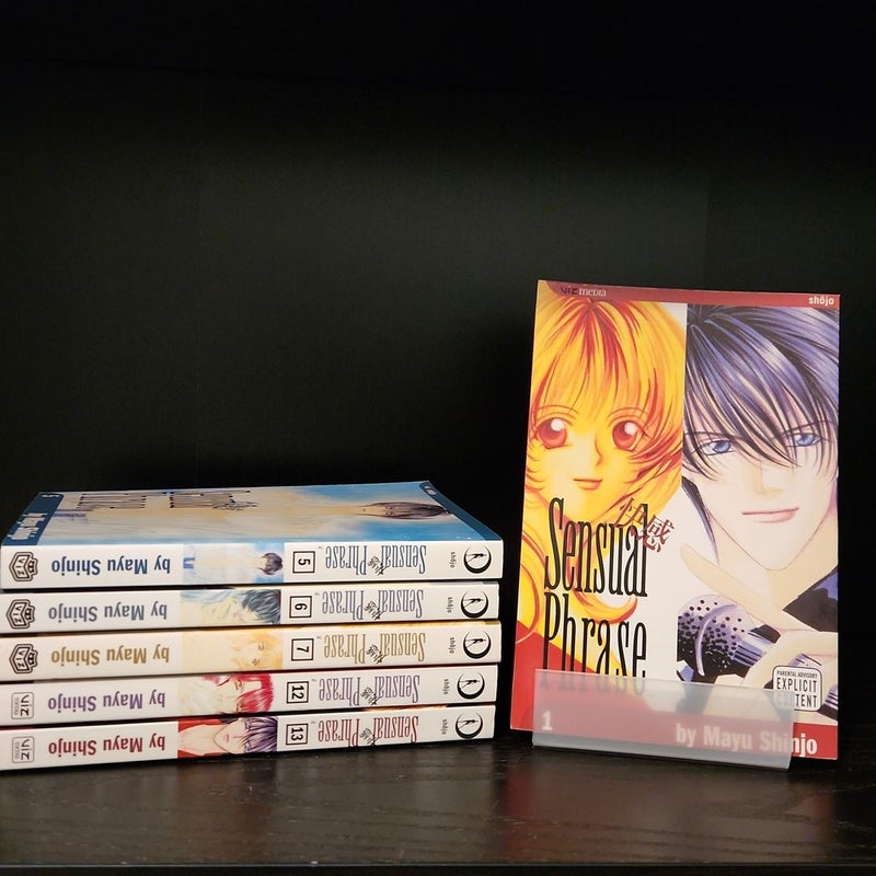 Sensual Phrase Manga Bundle Vols 1,5,6,7,12,13