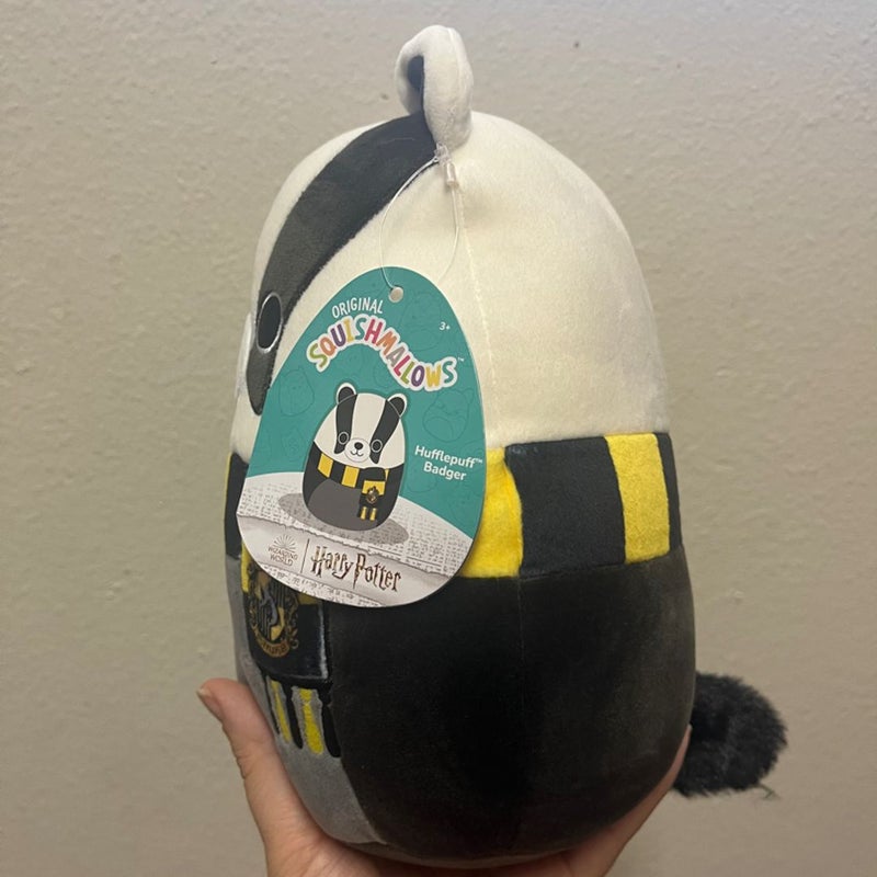 Hufflepuff badger squishmallow