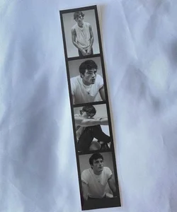 Jacob Elordi photobooth strip bookmark