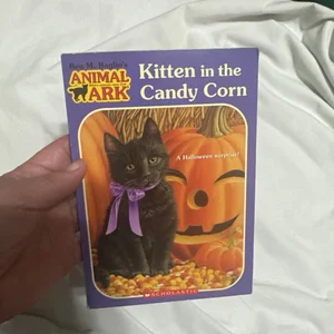 Kitten in the Candycorn