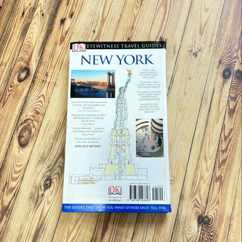 Bundle of New York City travel books