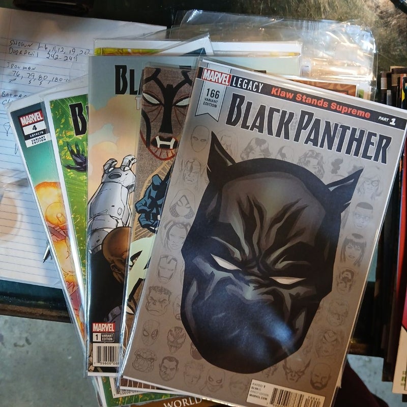 Black panther lot of 6