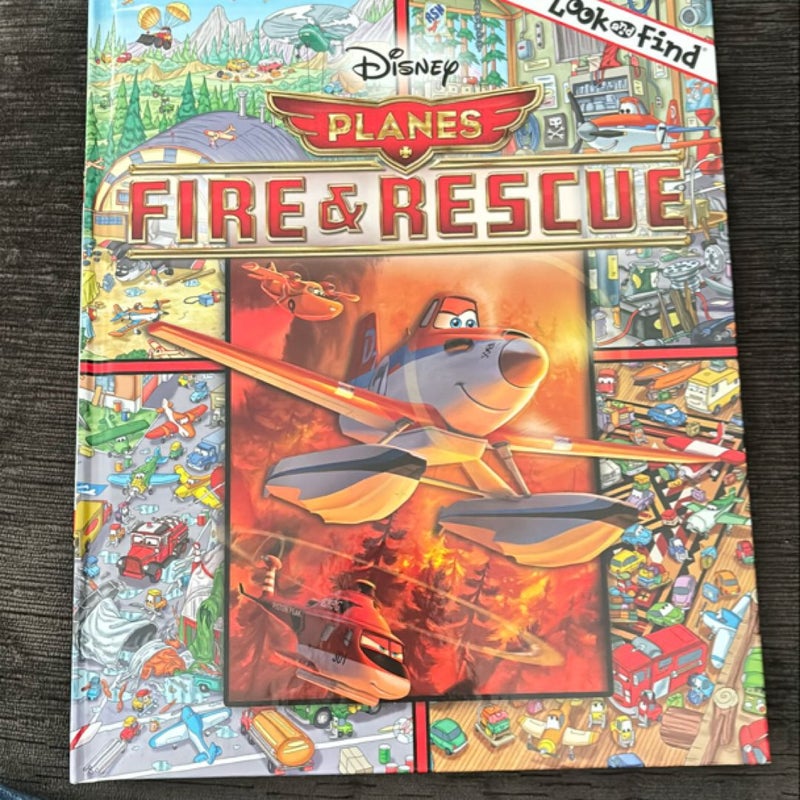 Planes Fire and Rescue Look and Find - O/P