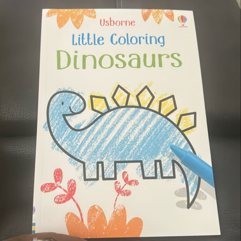 Little Coloring Dinosaurs