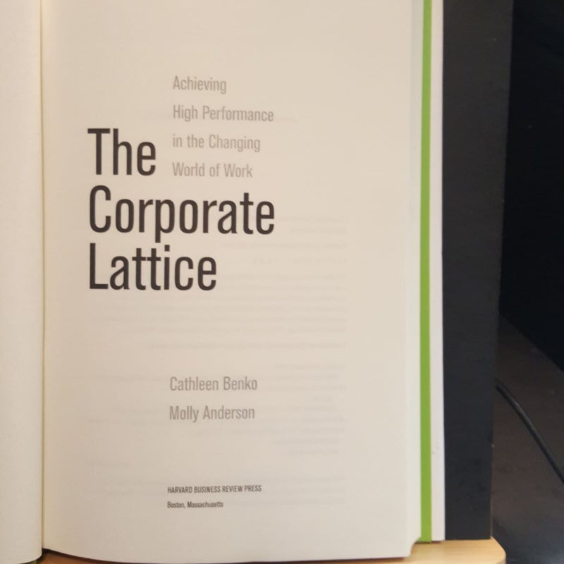 The Corporate Lattice
