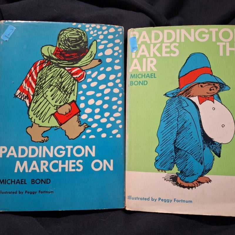 2 - Vintage Paddington Bear books