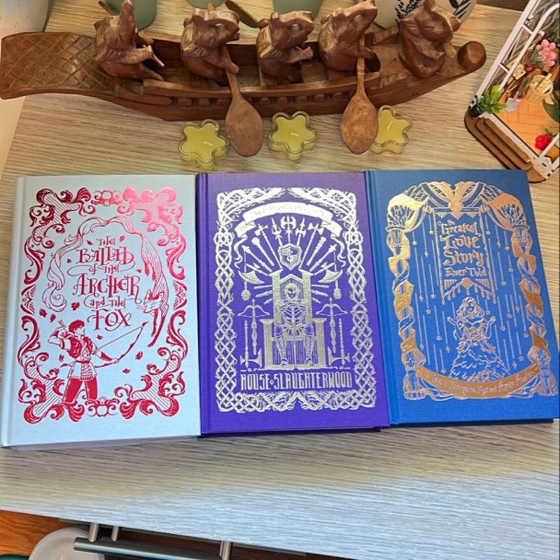 Once Upon A Broken Heart - Fairyloot Set signed by author