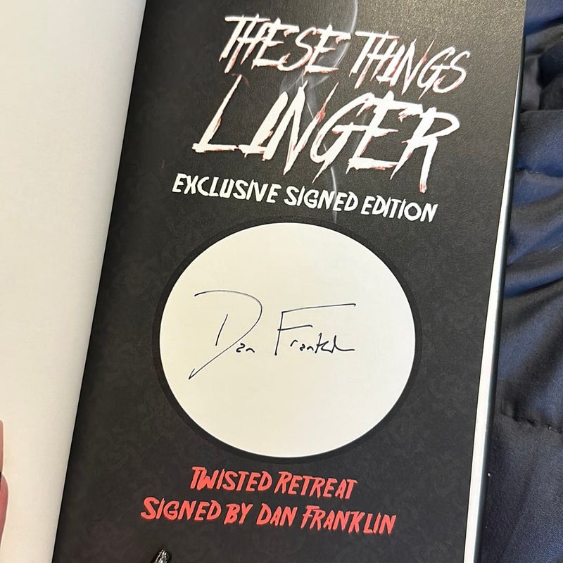 These Things Linger (Signed Special Edition)
