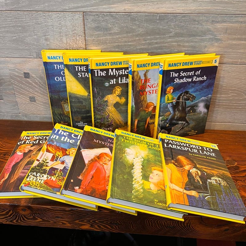 Nancy Drew box set of 10