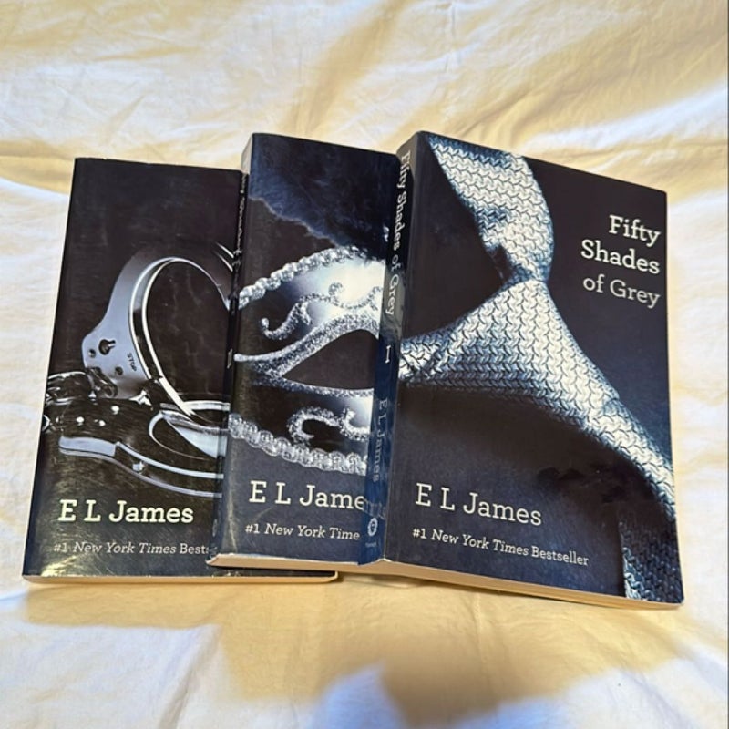 Fifty Shades of Grey books 1-3